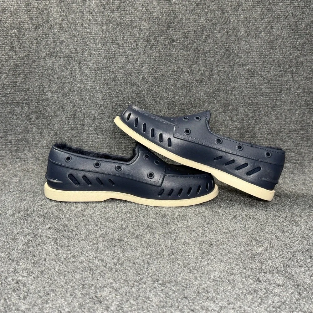 Sperry Authentic Original Cozy Float Boat Shoes Women's 8 Blue Comfort Casual